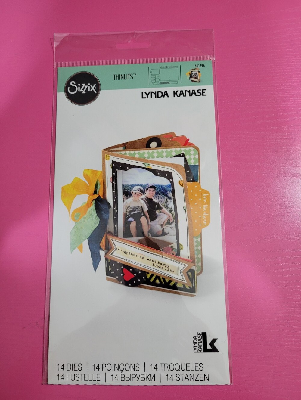 Sizzix Lynda Kanase Thinlits Die Set Mini Album 661396 (1818)